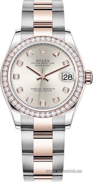 Rolex » Datejust » Datejust 31mm Steel and Everose Gold » 278381rbr-0015