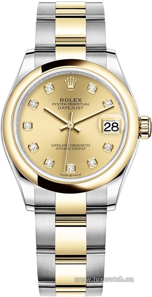 Rolex » Datejust » Datejust 31mm Steel and Yellow Gold » 278243-0025