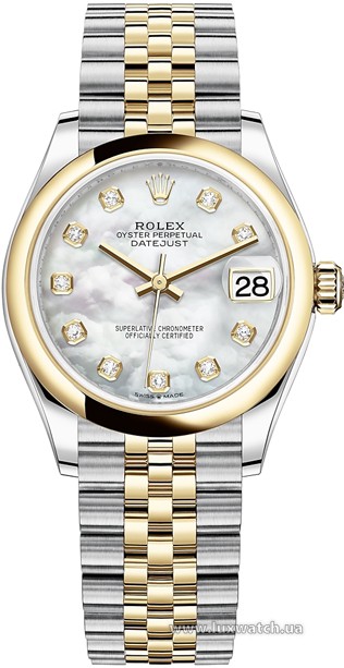 Rolex » Datejust » Datejust 31mm Steel and Yellow Gold » 278243-0028