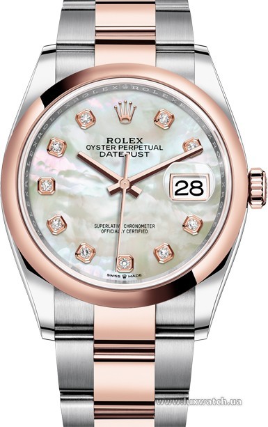 Rolex » Datejust » Datejust 36mm Steel and Everose Gold » 126201-0022