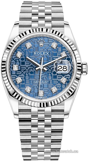 Rolex » Datejust » Datejust 36mm Steel and White Gold » 126234-0011