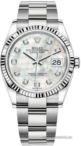 Rolex » Datejust » Datejust 36mm Steel and White Gold » 126234-0020
