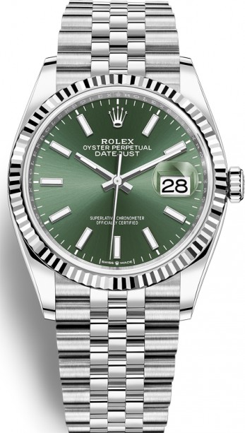 Rolex » Datejust » Datejust 36mm Steel and White Gold » 126234-0051