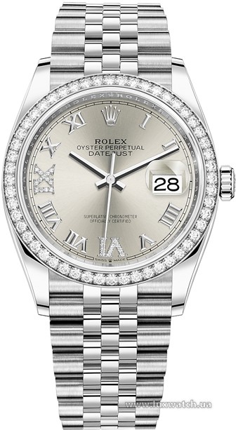 Rolex » Datejust » Datejust 36mm Steel and White Gold » 126284RBR-0021