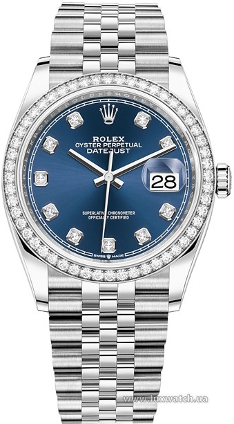 Rolex » Datejust » Datejust 36mm Steel and White Gold » 126284rbr-0029