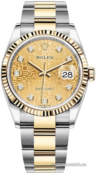 Rolex » Datejust » Datejust 36mm Steel and Yellow Gold » 126233-0034