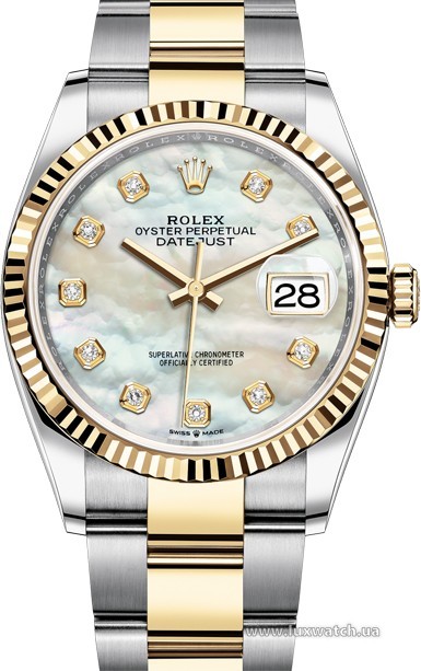 Rolex » Datejust » Datejust 36mm Steel and Yellow Gold » 126233-0024