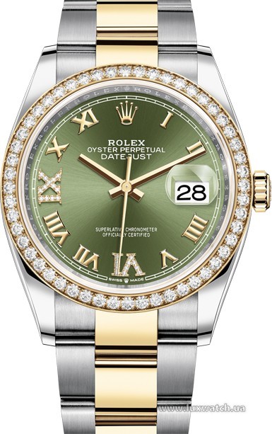 Rolex » Datejust » Datejust 36mm Steel and Yellow Gold » 126283rbr-0012