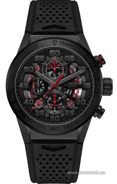TAG Heuer » _Archive » Carrera Calibre Heuer 01 Automatic Chronograph 45mm » CAR201E.FT6087