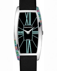 Tiffany & Co » Gemea » Gemea Quartz 22 mm » SS Black Sap S