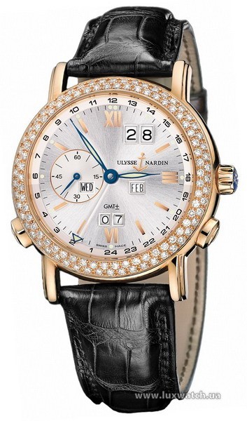Ulysse Nardin » _Archive » Classic GMT ± Perpetual 38.5mm » 326-28