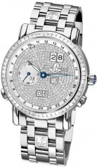 Ulysse Nardin » _Archive » Classic GMT ± Perpetual 40mm » 320-89BAG-8/091