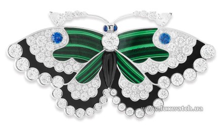 Van Cleef & Arpels » _Archive » High Jewellery Butterflies » Malachite