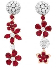 Van Cleef & Arpels » High Jewellery » Folie des Pres Earrings » VCARP47R00