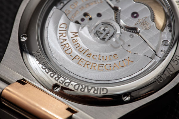 Girard-Perregaux-Laureato-42-mm-titanium-gold-watch-2